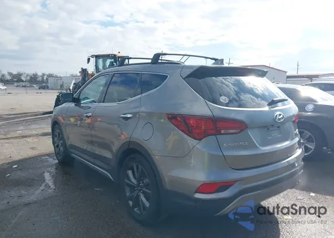 2017 Hyundai Santa Fe Sport 2.0T Ultimate from USA, damaged, VIN 5XYZW4LAXHG455834